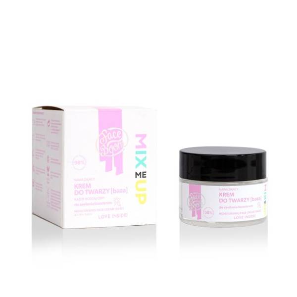 FaceBoom Mix Me Up Moisturising Face Cream-Base for All Skin Types Day and Night 50ml