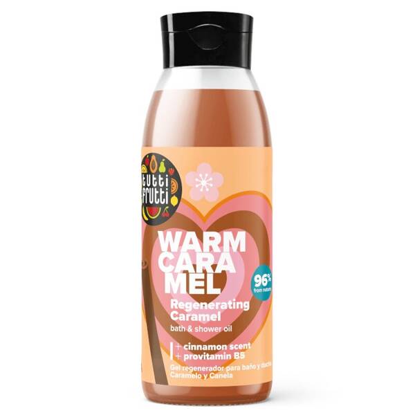 Farmona Tutti Frutti Regenerating Bath Oil Caramel and Cinnamon 400ml