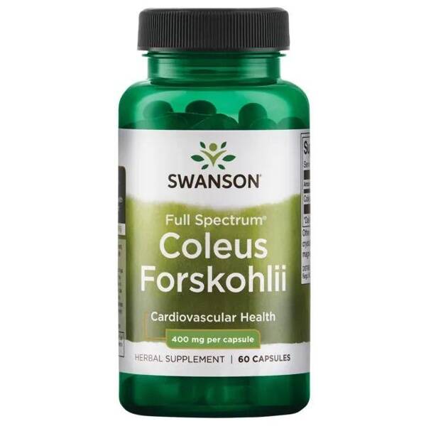 Full Spectrum Coleus Forskohlii, 400mg - 60 caps