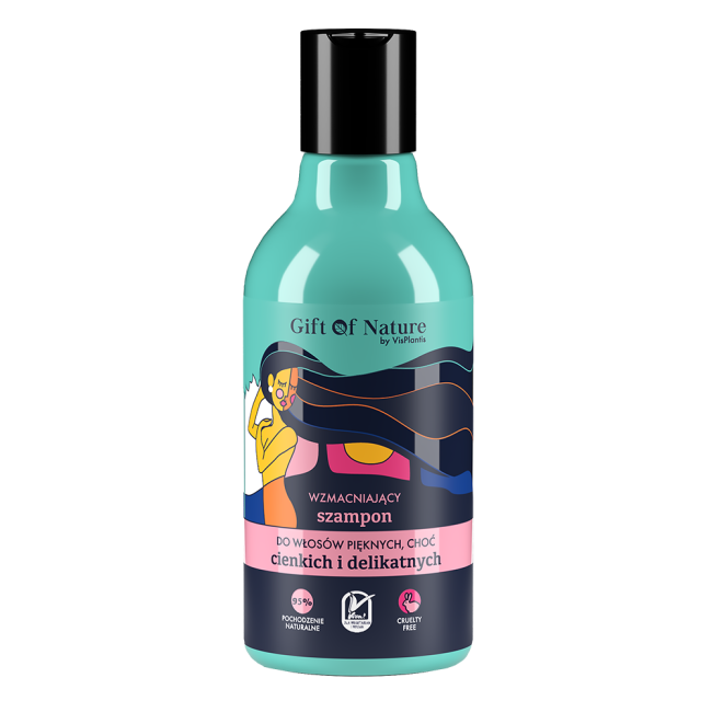 Gift of Nature Strengthening Shampoo for Thin and Delicate Hair 300ml