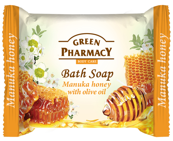 Green Pharmacy Bar Soap Honey and Manuka 100G