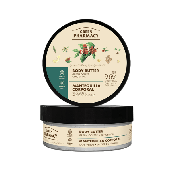 Green Pharmacy Body Butter Green Coffee and Ginger Oil 200ml