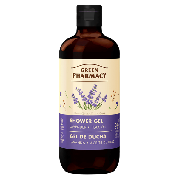 Green Pharmacy Lavender and Linseed Oil Shower Gel 500ml