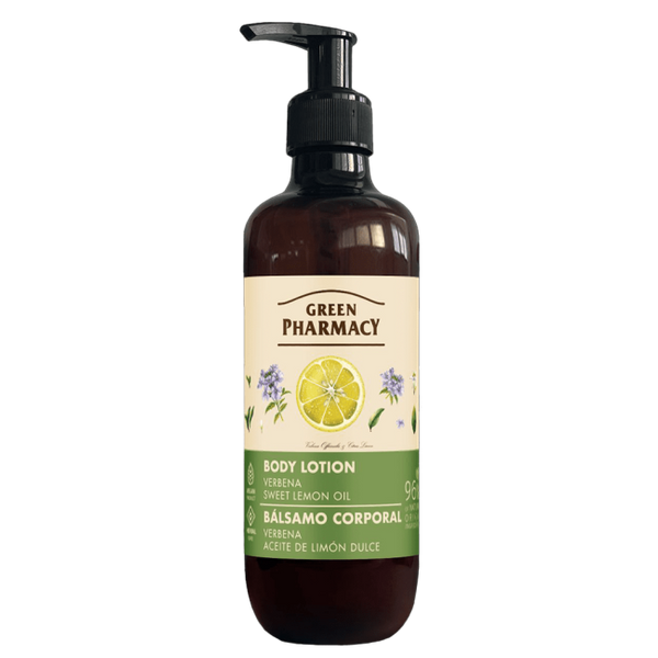 Green Pharmacy Verbena and Sweet Lemon Oil Body Lotion 400ml