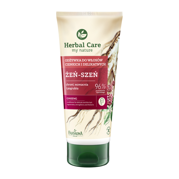 Herbal Care Ginseng Strengthening Conditioner for Thin and Delicate Hair 200ml