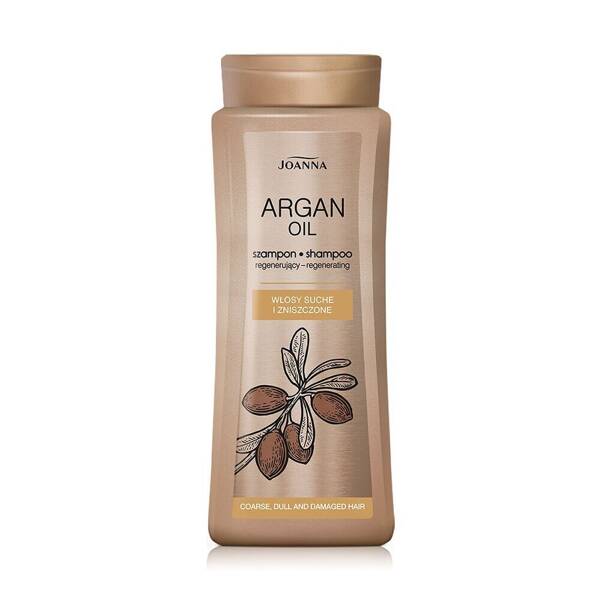 Joanna Argan Oil Regenerating Shampoo with Argan Oil for Dry and Damaged Hair 200ml