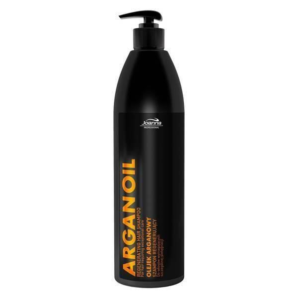 Joanna Professional Argan Oil Regenerating Shampoo for Damaged and Weakened Hair 1000ml