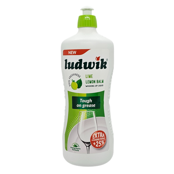 Ludwik Dishwashing Liquid Lime Melissa 900g