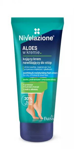 Nivelazione Soothing Moisturizing Foot Cream with Aloe 75ml