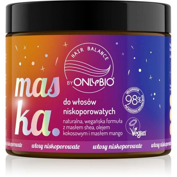 Onlybio Mask for Low Porosity Hair with Shea Butter and Coconut Oil 400ml