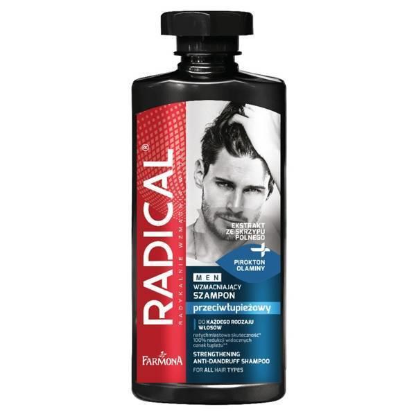 Radical Men Strengthening Anti Dandruff Shampoo for All Hair Types 400ml