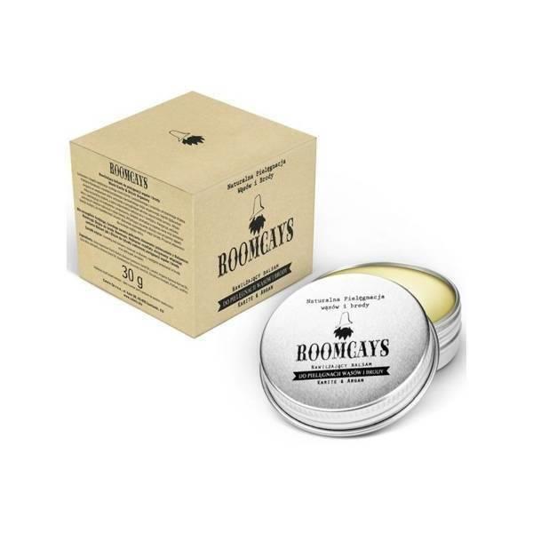 Roomcays Moisturizing and Caring Balm for Beard and Moustache in Aluminum Jar 30ml Best Before 31.03.24