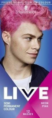 Schwarzkopf Live Semi Permanent Hair Color Men Neon Pink 093