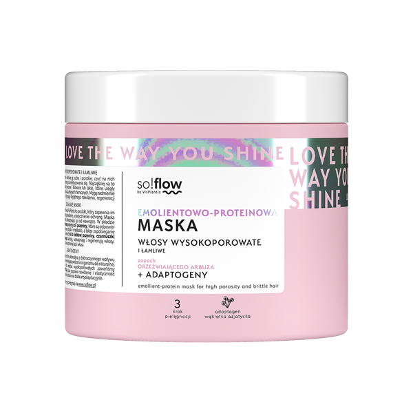 So!Flow Emollient-Protein Mask for High Porosity and Brittle Hair 400ml