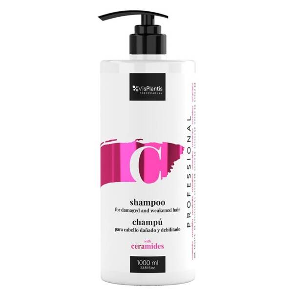 Vis Plantis Professional Shampoo for Damaged and Weakened Hair with Ceramides 1000ml