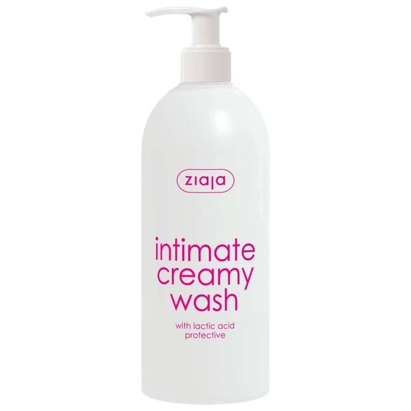 Ziaja Creamy Intimate Hygiene Wash with Lactic Acid Vegan 500ml