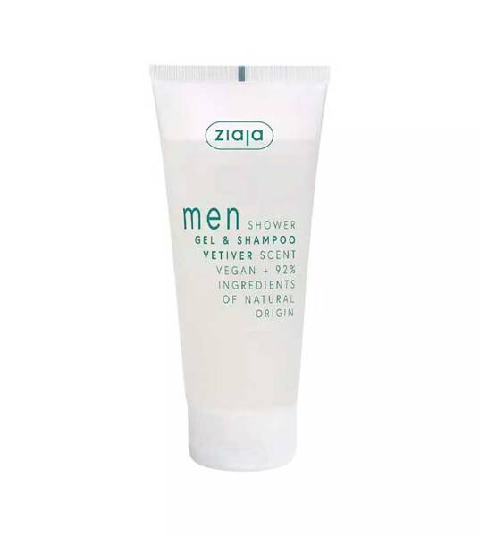 Ziaja Men Shower Gel And Shampoo Vetiver 200ml