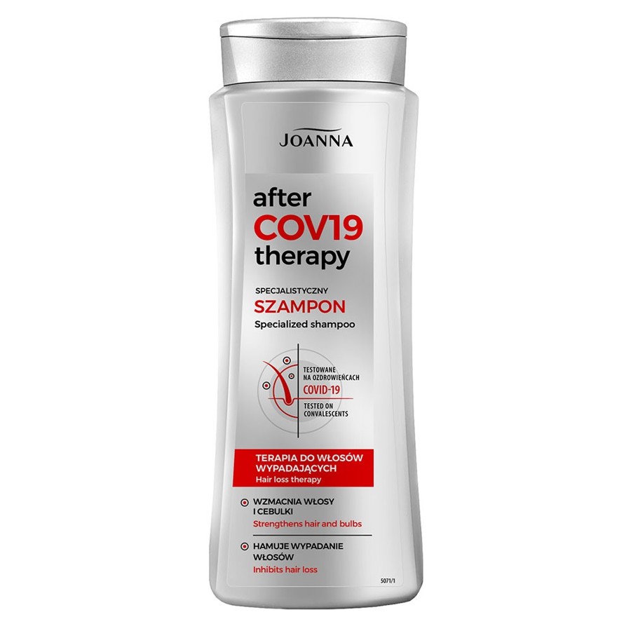 Joanna After Cov19 Therapy Specialist Shampoo Therapy For Hair Falling Out 400ml Cosmetics 2397