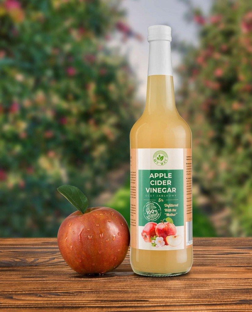 My Way Apple Cider Vinegar Unfiltered Supports Digestion 700ml