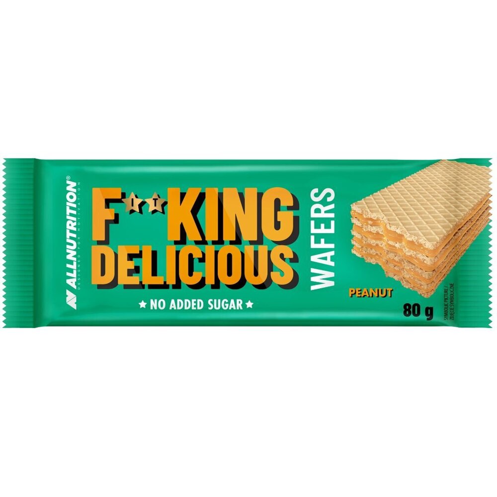 Allnutrition Fitking Delicious Wafers Wafer with Nut Cream 32x80g