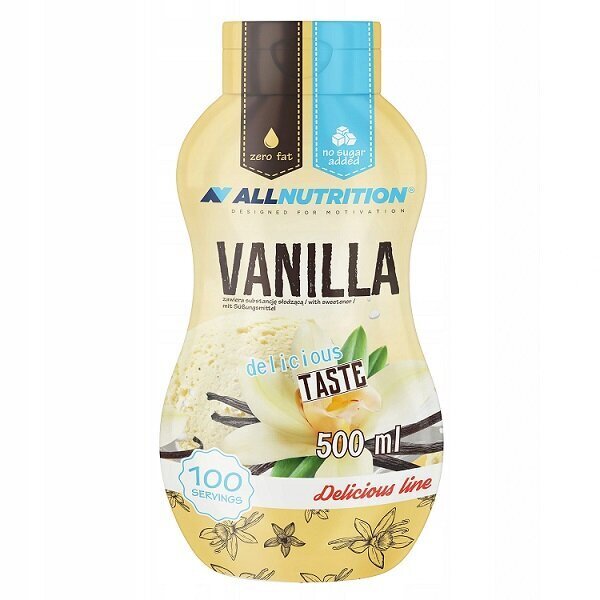 Allnutrition Sweet Sauce Dessert Vanilla 500ml