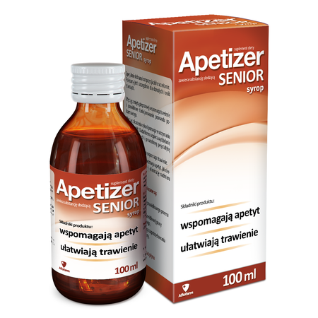 Apetizer Senior Syrup Supports and Facilitates Digestion 100ml