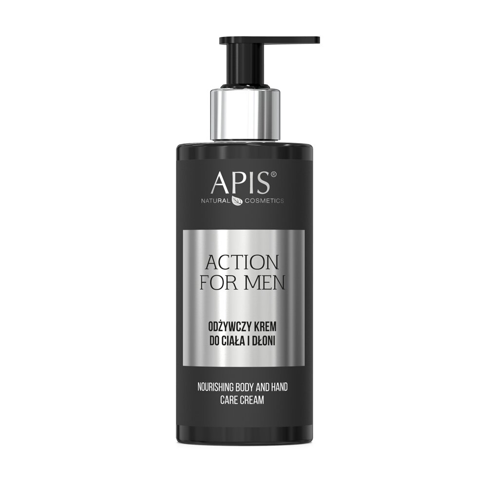 Apis Action for Men Nourishing Body and Hand Cream 300ml