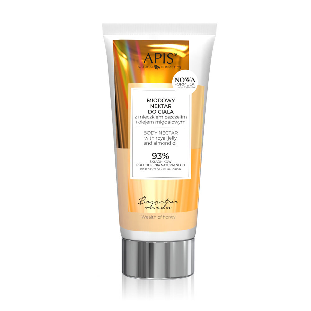 Apis  Body Nectar with Royal Jelly and Almond Oil 200ml