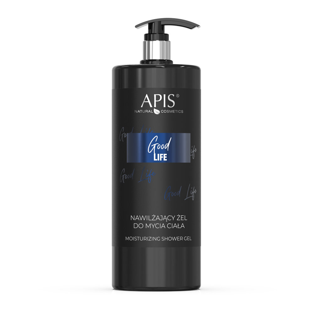 Apis Good Life Moisturising Shower Gel for All Skin Types 1000ml