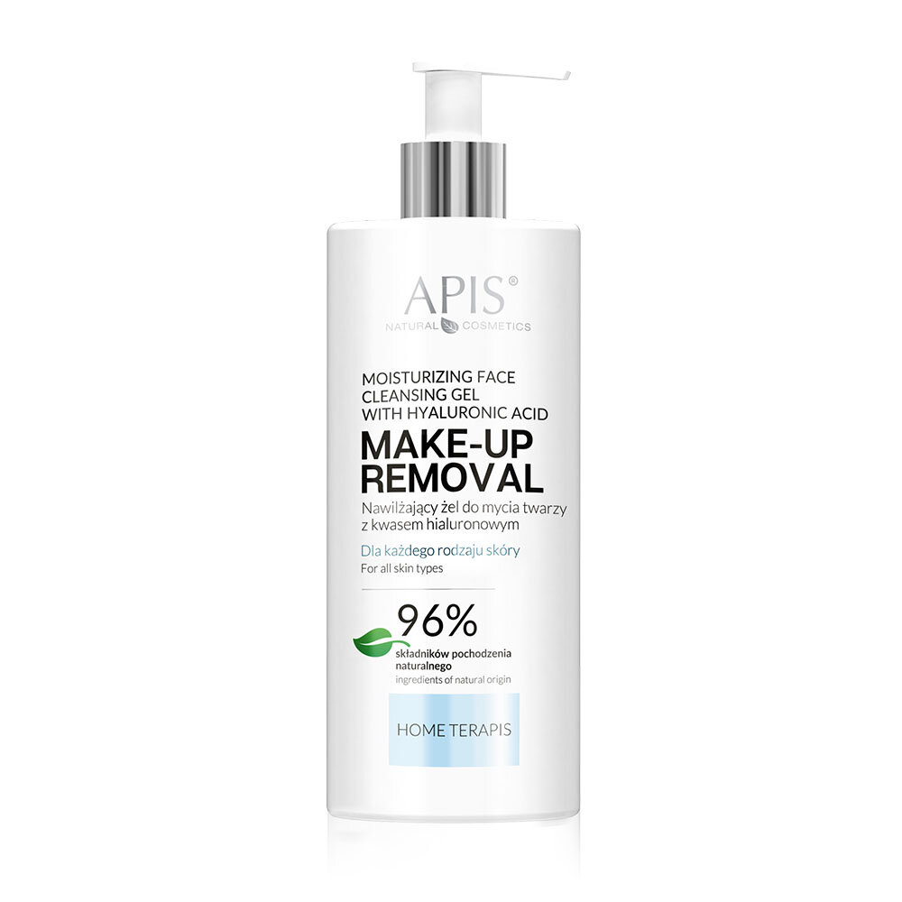 Apis Home TerApis Moisturising Face Wash Gel with Hyaluronic Acid for All Skin Types 300ml