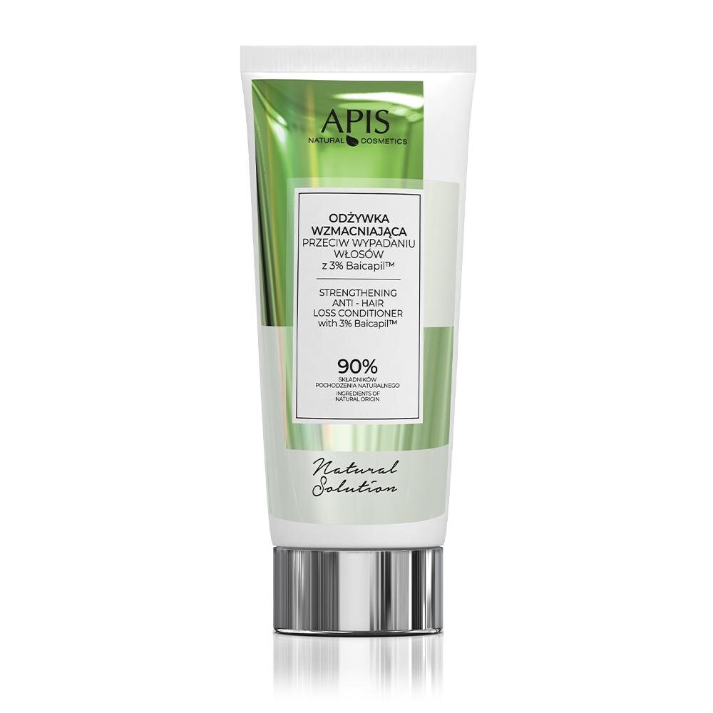 Apis Natural Solution Strengthening Conditioner with 3% Baicapil™ for Weakened Hair Tend to Lose 200ml