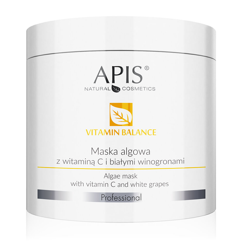 Apis Professional Vitamin Balance Algae Mask with Vitamin C and White Grapes 200g