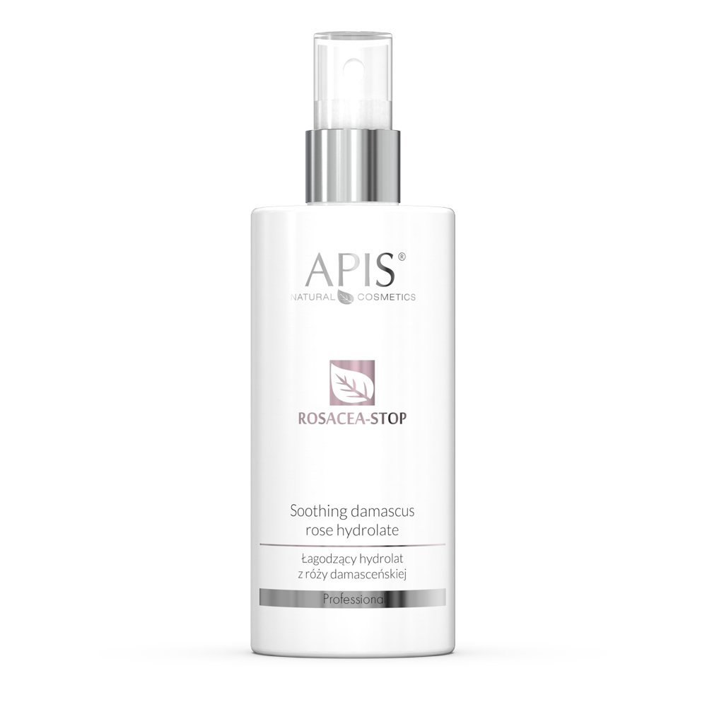 Apis Rosacea-Stop Soothing Damascus Rose Hydrolate for Sensitive and Irritated Skin with Rosacea 300ml