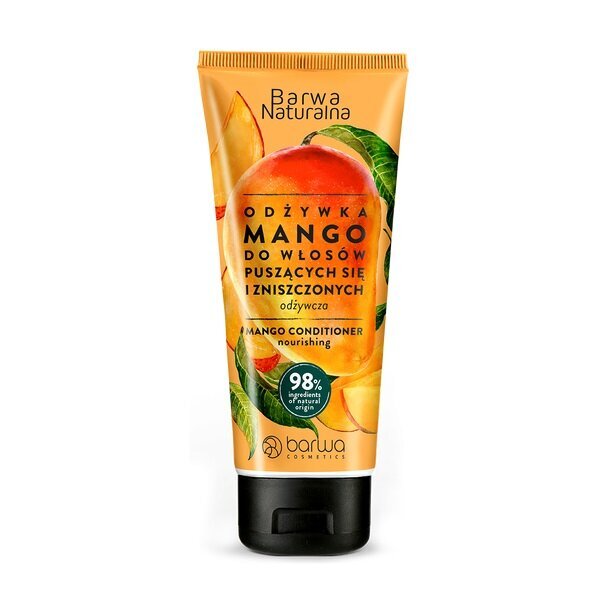 Barwa Natural Mango Nourishing Conditioner for Dry and Damaged Hair 200ml
