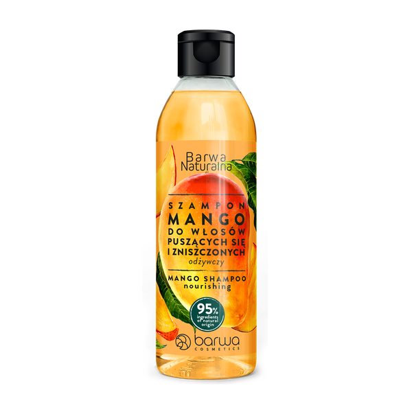 Barwa Natural Mango Nourishing Shampoo for Dry and Damaged Hair 300ml