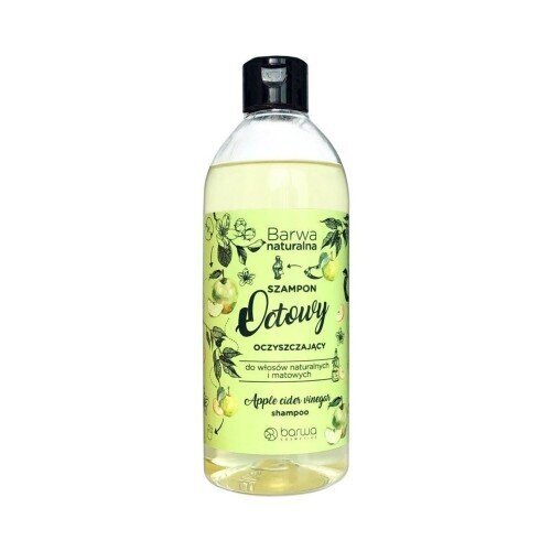 Barwa Natural Purifying Vinegar Shampoo for Natural and Matte Hair 500ml