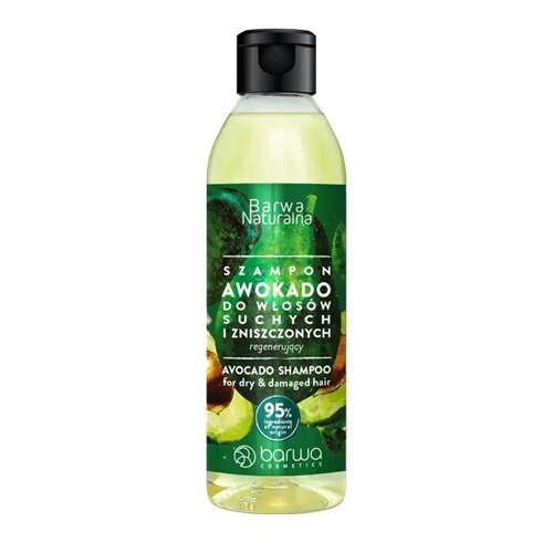 Barwa Natural Regenerating Avocado Shampoo 300ml