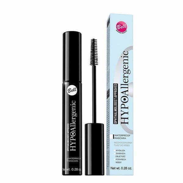 Bell HypoAllergenic Waterproof Mascara Long-Lasting Effect 01 Black 8g