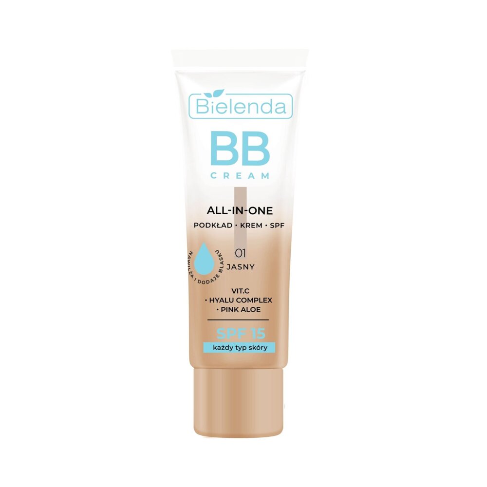 Bielenda All In One BB Cream for All Skin Types No. 01 Light SPF15 30g