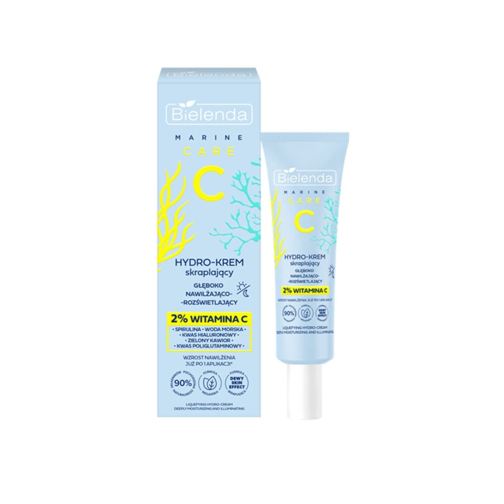 Bielenda C Marine Care Hydro-Condensing Cream Deeply Moisturizing and Illuminating with Vitamin C 50ml