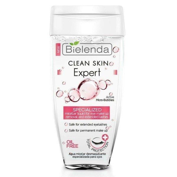 Bielenda Clean Skin Eexpert Specialized Eye Make-Up Remover for Eyelash Extensions 150ml