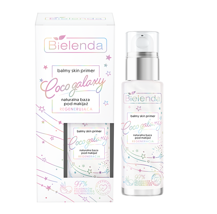 Bielenda Coco Galaxy Natural Regenerating Make-Up Base All Skin Types 30ml Best Before 31.10.24