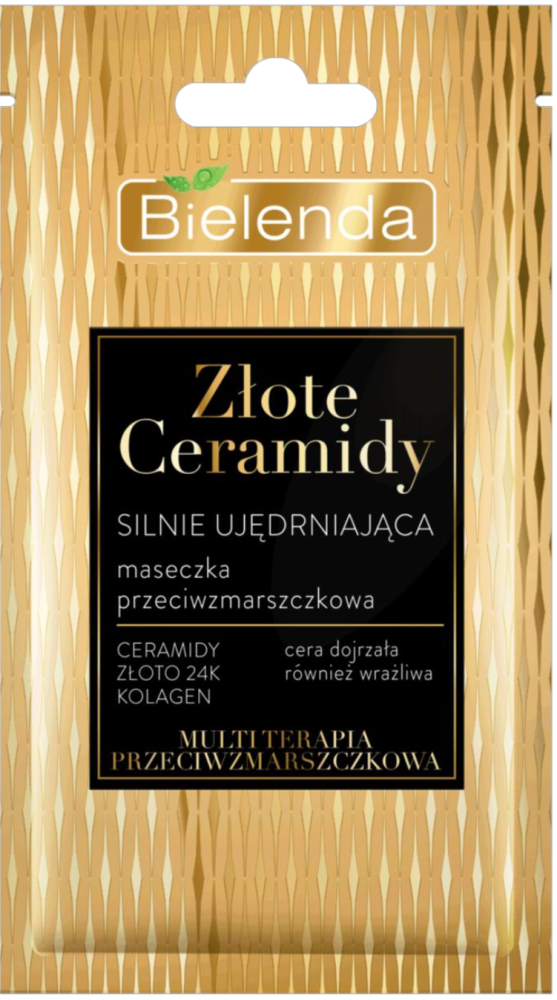 Bielenda Golden Ceramides Strongly Firming Anti Wrinkle Mask for Mature Skin 8ml