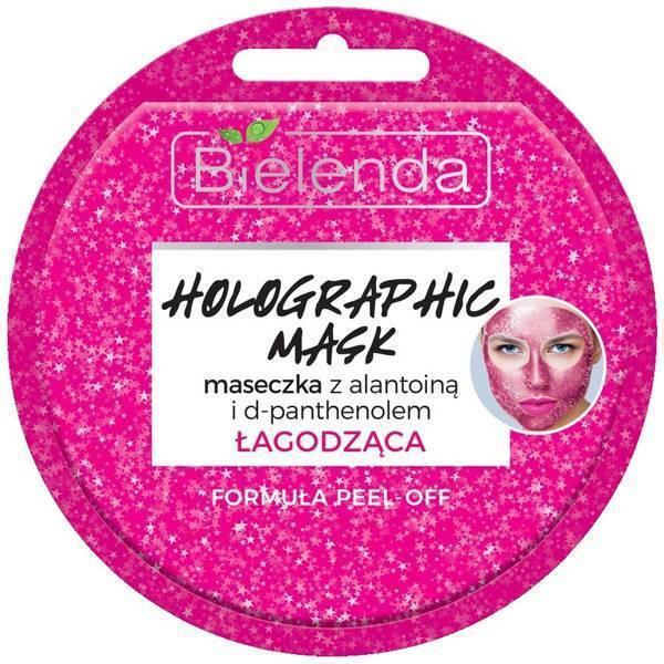 Bielenda Holographic Mask Soothing Face Mask With Allantoin And D-Panthenol 8g