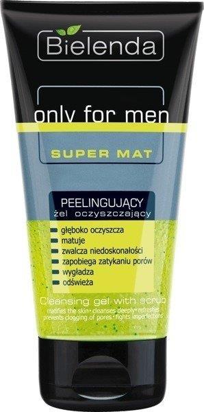 Bielenda Only for Men Super Mat Peeling Cleansing Gel 150g