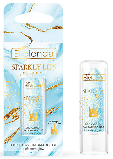 Bielenda Sparkly Lips Elf Queen Glitter Lip Balm with a Glow Effect 3,8g