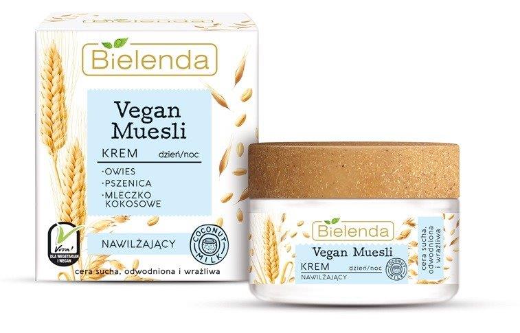 Bielenda Vegan MuesLi Moisturizing Cream Wheat Oats Coconut Milk 50ml