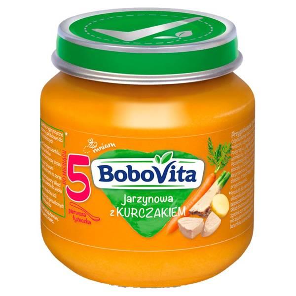 BoboVita Vegetable Dish with Chicken for Infants after 5th Month without Salt 125g