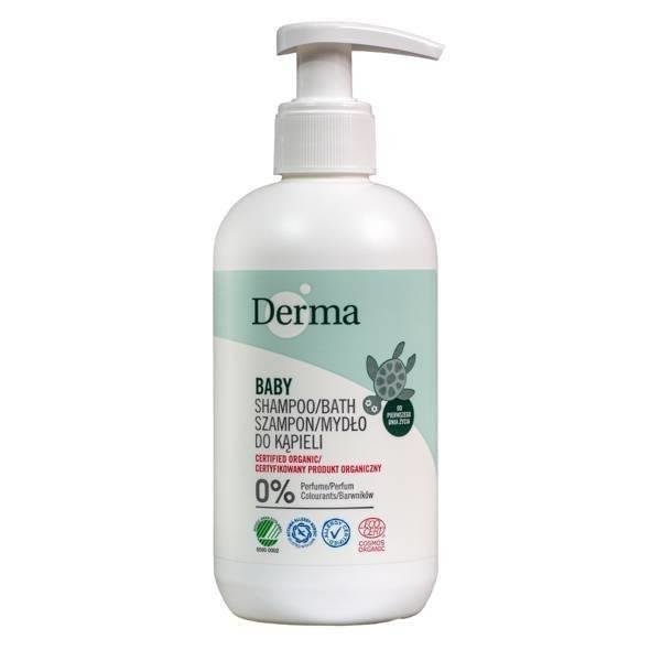 DERMA  2in1 Shampoo and Bath Soap 250 ml
