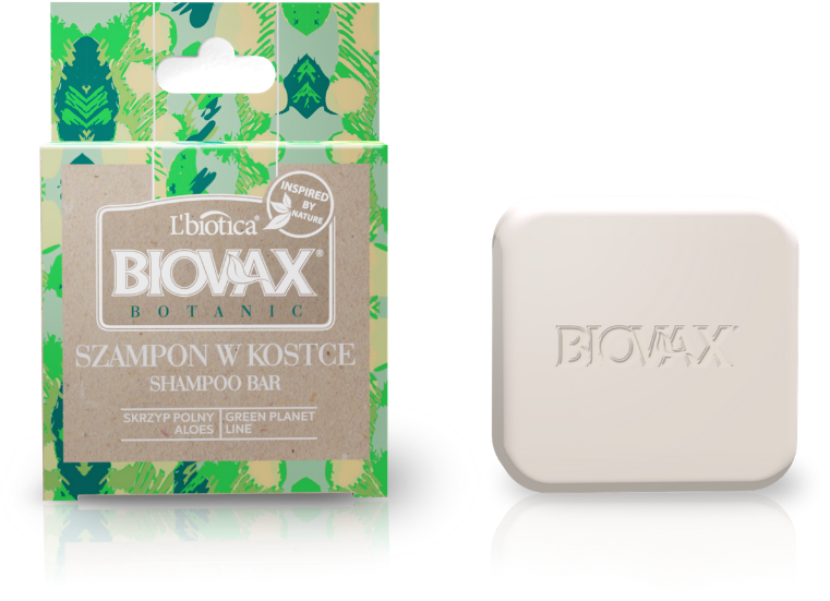 ETUI BIOVAX Shampoo In the Cube Horsetail And Aloe Vera 82g